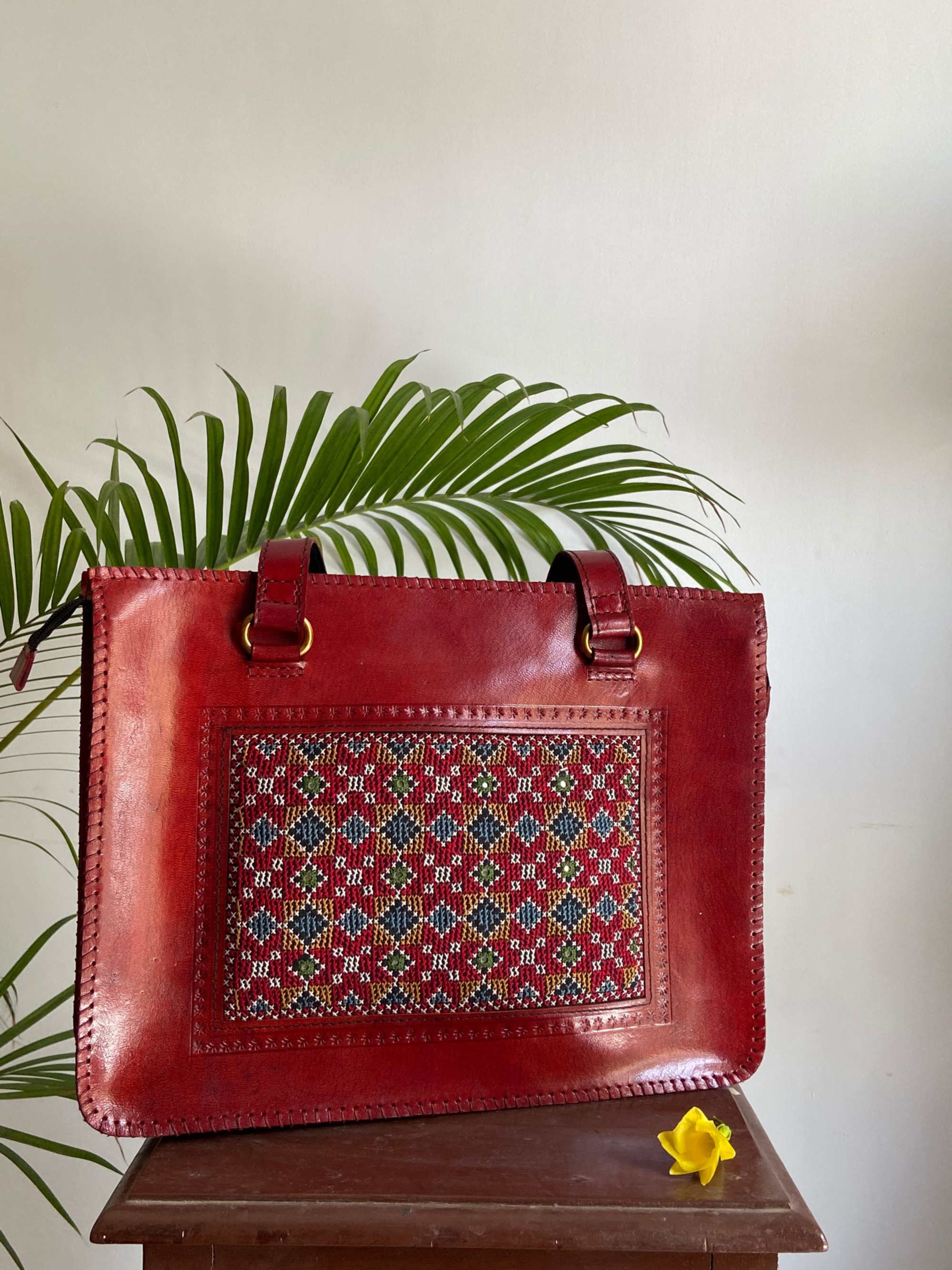 Mexican Handmade Palm Woven Purse Bag – The Little Pueblo