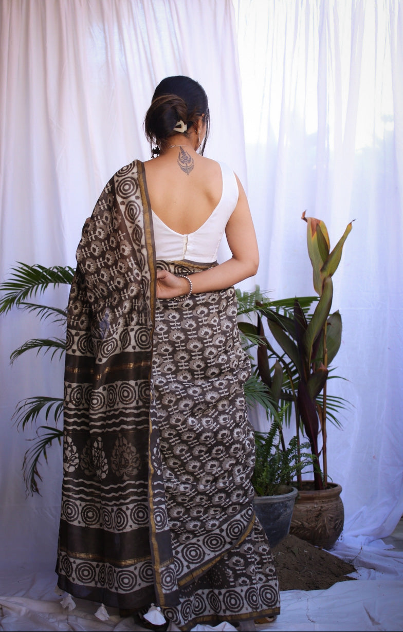 Pure Chanderi Silk Saree Store Online